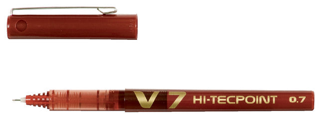 Rollerpen PILOT Hi-Tecpoint BX-V7 M rood