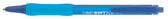 Balpen Bic soft feel clic M blauw