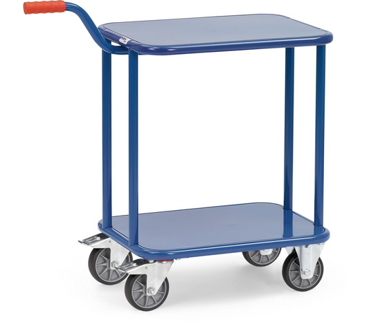 Greeproller 1197 met bodem van staalplaat - 2 Laadvlakken 600 x 450 mm