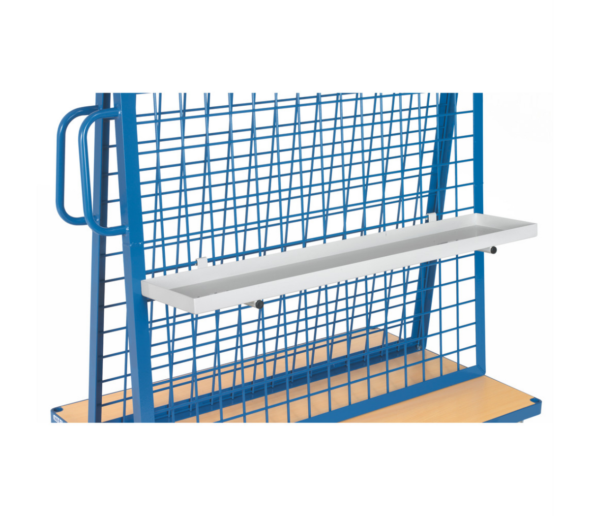Materiaalplank 1200 x 250 x 40 mm - toebehoren - Voor materiaalwagen