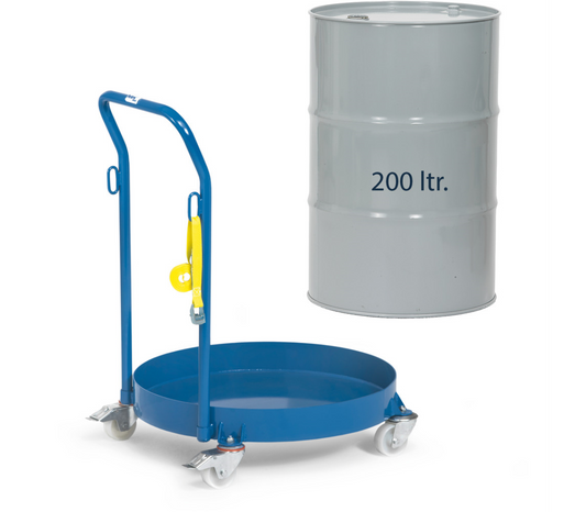 Vatenroller 13610 met duwbeugel - Diameter 610 mm