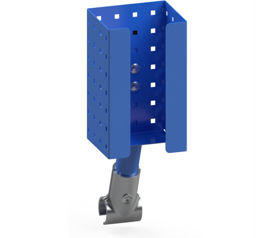Flessenhouder – toebehoren - voor euro flessen - 1000 ml - stelplaats (BxD): 93 x 75 mm