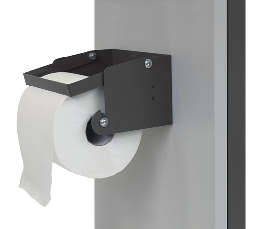 Papierrolhouder - toebehoren - - incl. aanbouwset voor werkplaatslwagens 2450-12456