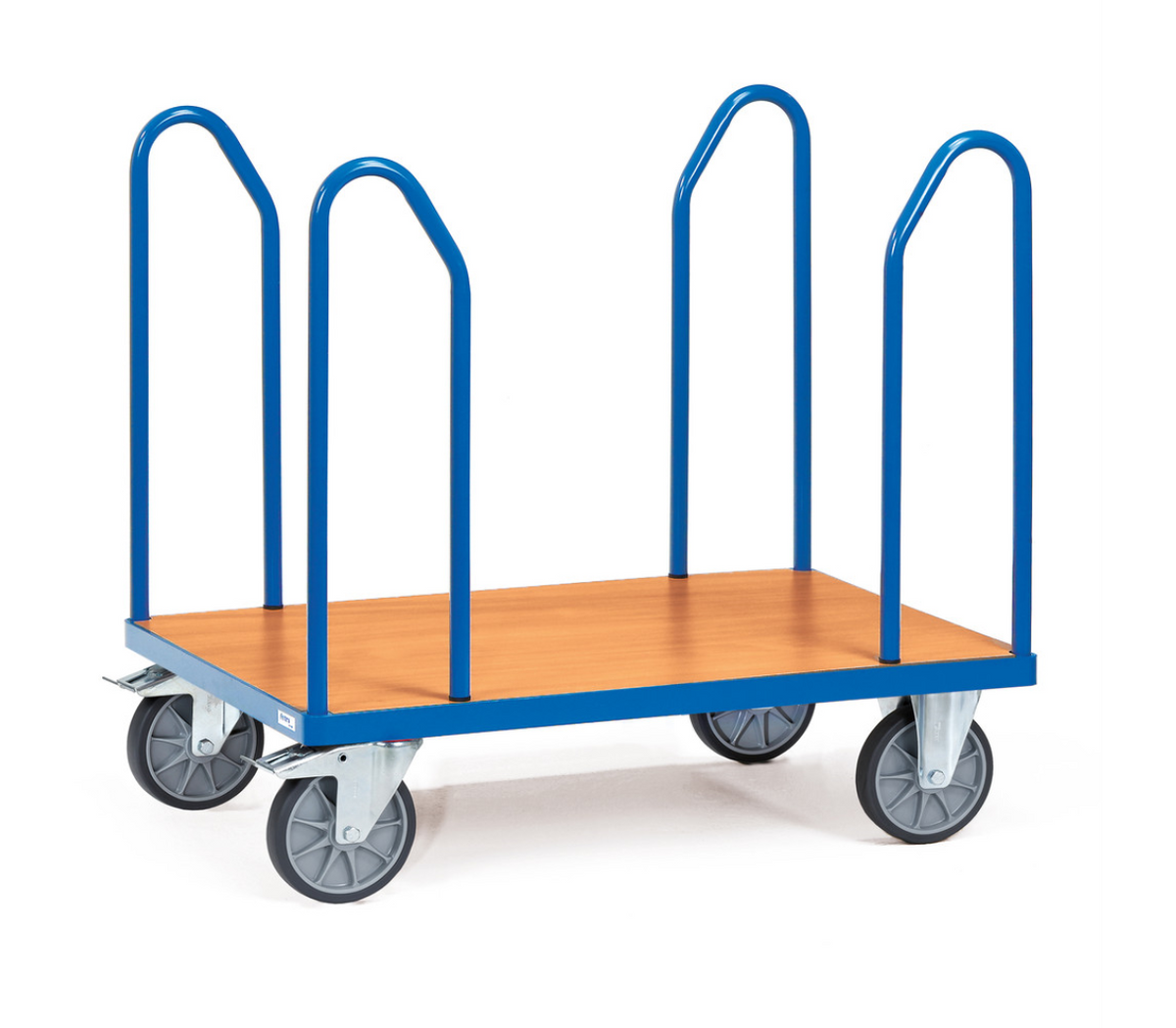 Platformwagen 1583 - 4 zijbeugels - Laadvlak 1.200 x 800 mm