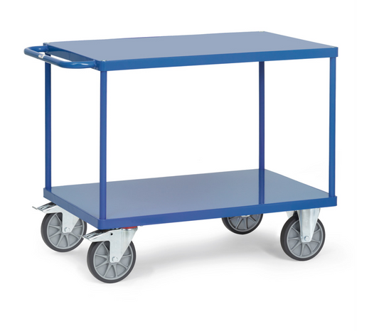 Tafelwagen 2400B - staalplaat platformen - Laadvlak 850 x 500 mm