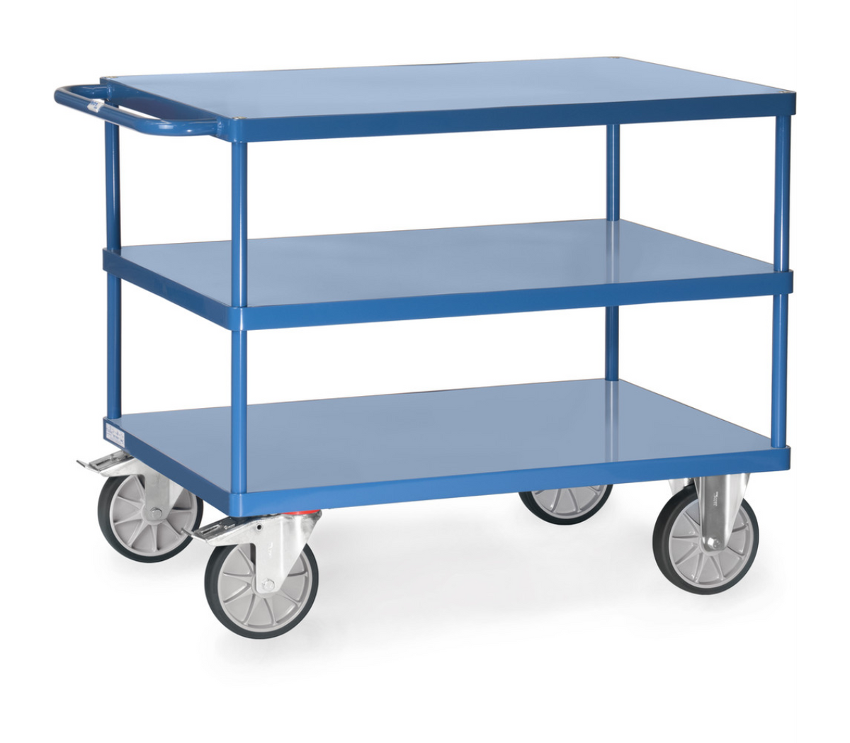 Tafelwagen 2422B - staalplaat platformen - Laadvlak 1.000 x 700 mm