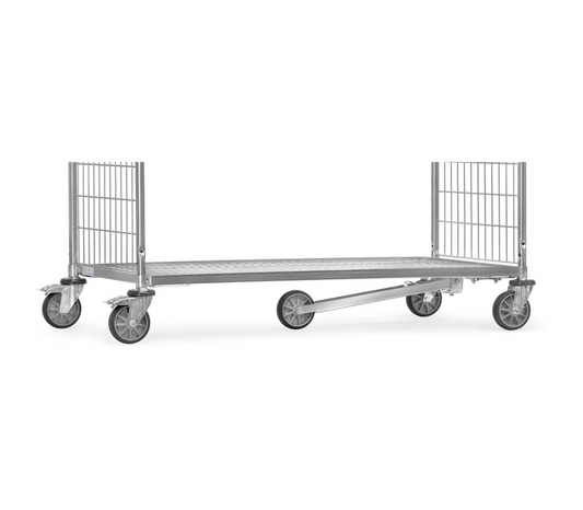 Spoorwiel voor laadvlak 650 x 510 mm -toebehoren- - Voor orderverzamelwagens