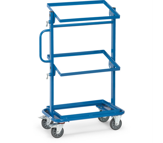 Bijzetwagen 32910 - open frame - Laadvlak 600 x 400 mm