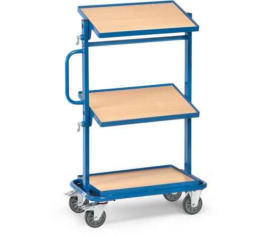 Bijzetwagen 32911 - met bodem - Laadvlak 600 x 400 mm