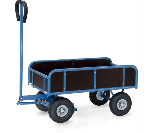 Handtrekwagen 4122P - polyurethaan wielen - laadvlak 945 x 545 mm