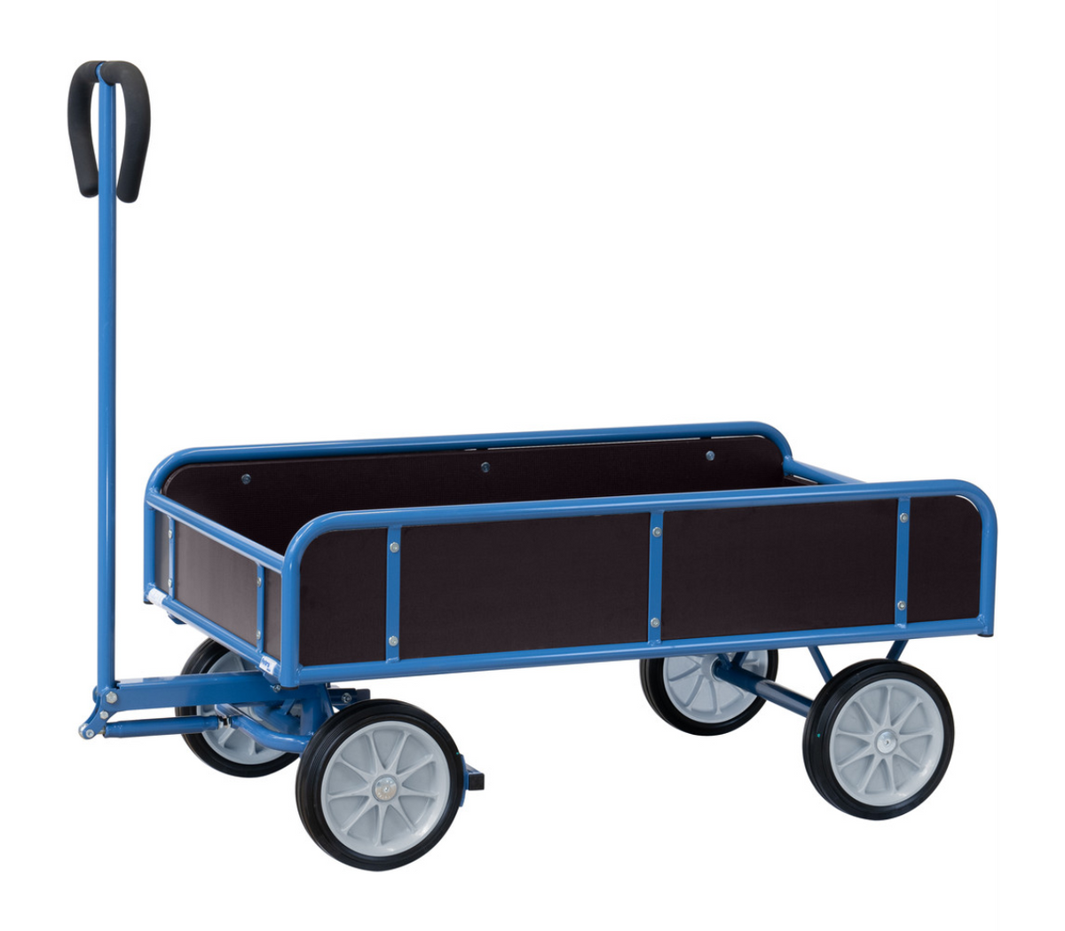 Handtrekwagen 4124V - massief rubber wielen - laadvlak 1.145 x 645 mm