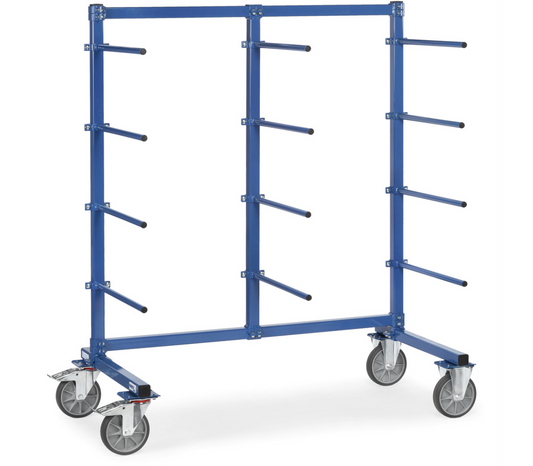 Draagarmwagen 4616-1 - 2.000 x 800 mm, draagarm 600 mm lang