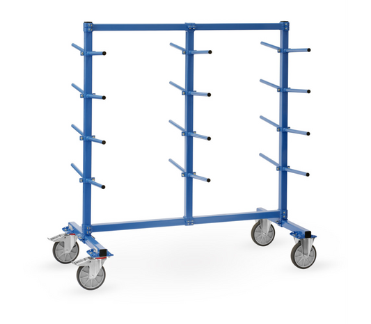 Draagarmwagen 4628-1 - 1.600 x 800 mm, 5° draagarm 370 mm lang