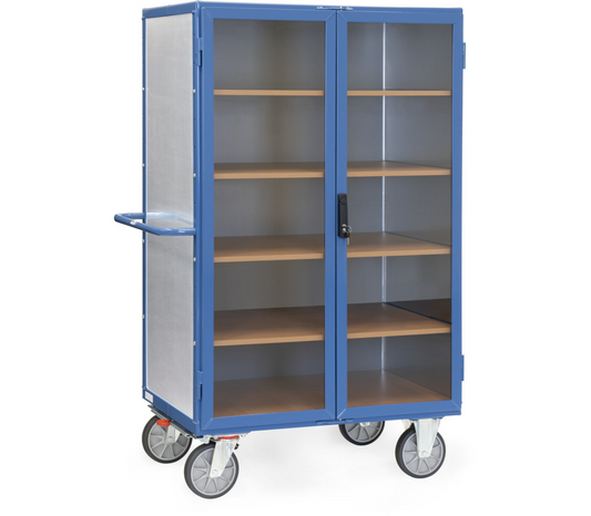 Kastwagen 5792 met deuren van plexiglas - Laadvlak 1.000 x 680 mm