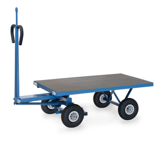 Handtrekwagen 6403LZ met trekoog - Laadvlak 1.200 x 800 mm