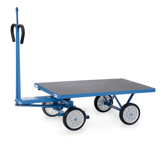 Handtrekwagen 6403VZ met trekoog - Laadvlak 1.200 x 800 mm