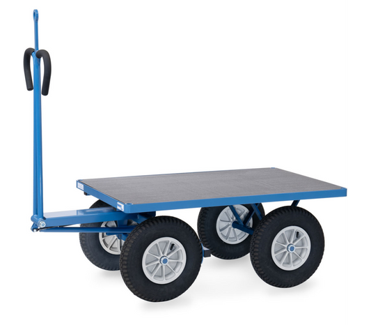Handtrekwagen 6404LZ met trekoog - Laadvlak 1.200 x 800 mm