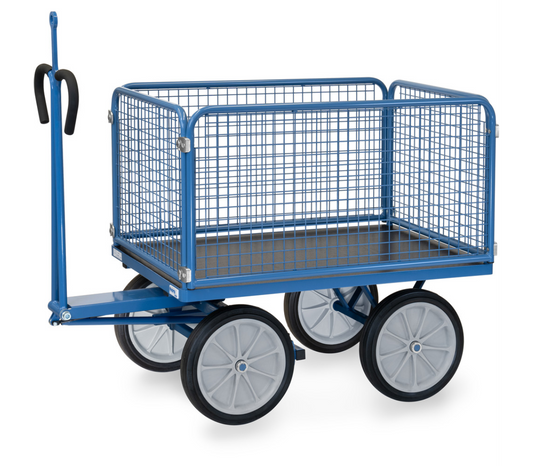 Handtrekwagen 6434VZ met trekoog - Laadvlak 1.200 x 800 mm