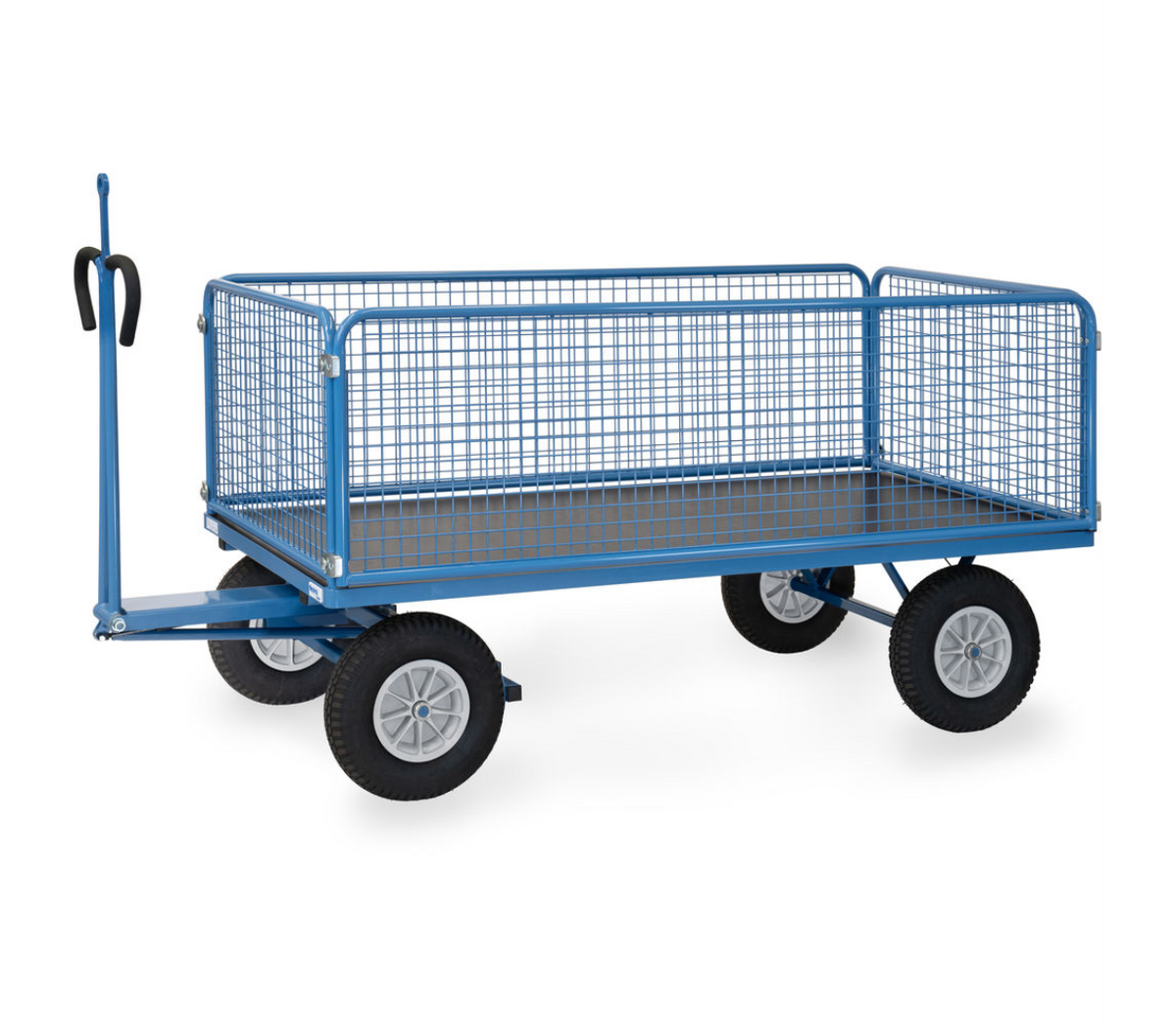 Handtrekwagen 6436PZ met trekoog - Laadvlak 2.000 x 1.000 mm - TD 750 kg