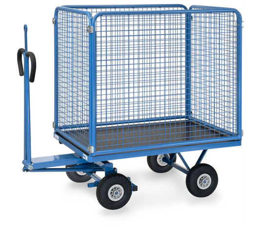 Handtrekwagen 6443PZ met trekoog - Laadvlak 1.200 x 800 mm - TD 450 kg