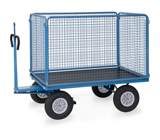 Handtrekwagen 6445PZ met trekoog - Laadvlak 1.600 x 900 mm - TD 750 kg