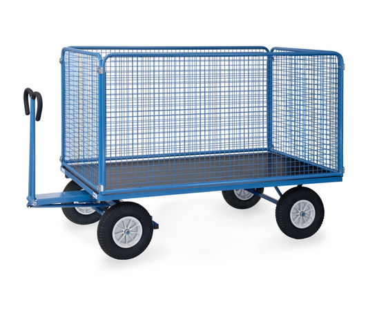 Handtrekwagen 6446P - Laadvlak 2.000 x 1.000 mm - TD 750 kg