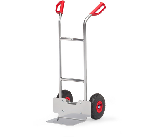 Alu steekwagen A1125L - Luchtbanden 260 x 85 mm