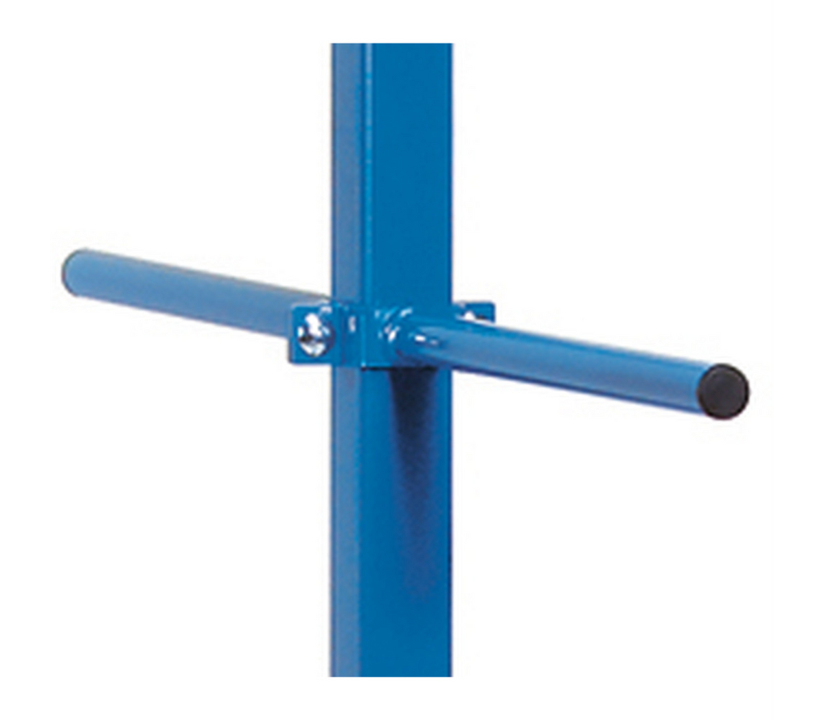 Draagarm 370 mm lang met PVC slang - toebehoren - - 1 set = 2 stuks, incl. bevestigingsmateriaal
