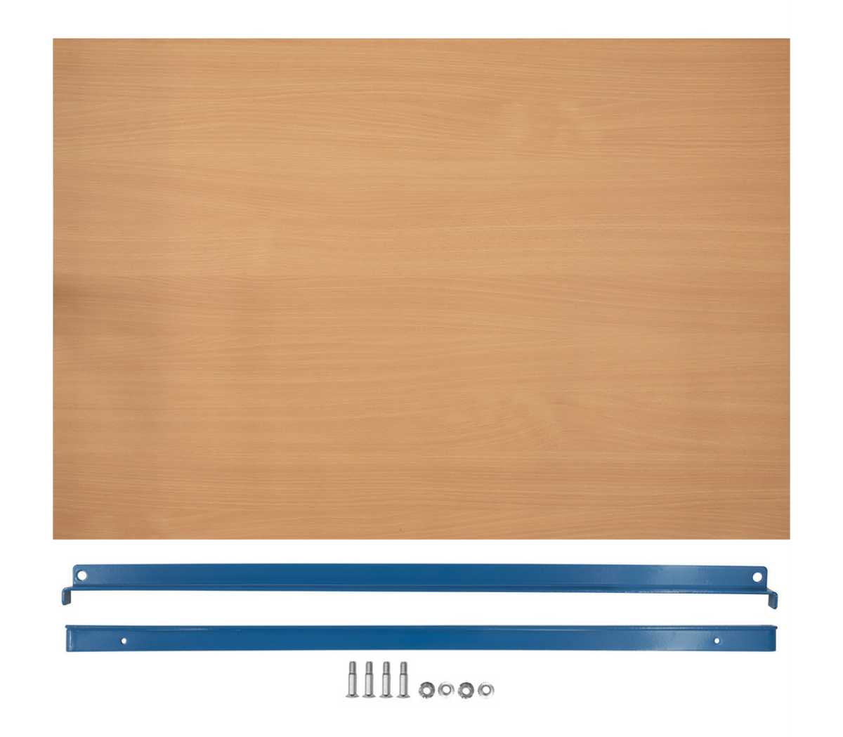 Etage voor etagewagen 1200 x 800 mm - toebehoren - - met 1 paar etagedragers