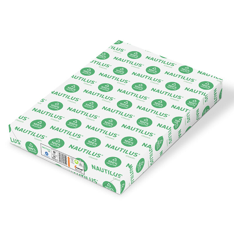 Nautilus Classic wit gerecycled papier 160 g/m² – 450 x 640 mm SRA2 LL (pak van 12)