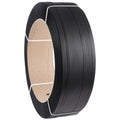 Ruban de cerclage PP noir 8 mm x 4000 m – mandrin 200 mm