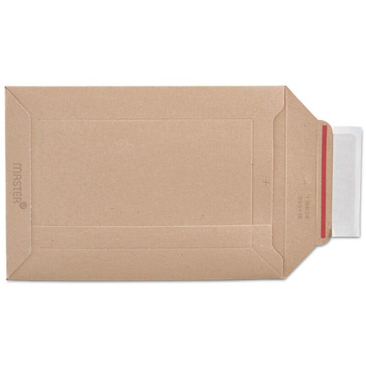 Golfkartonnen envelop A3 – 330 x 490 mm – Opening korte zijde – Met kleefbare klep